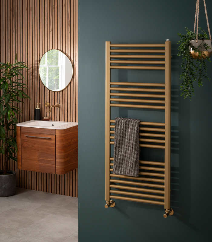 Tol Radiators Gold Towel Radiators – Luxury and Elegance for Your Bathroom